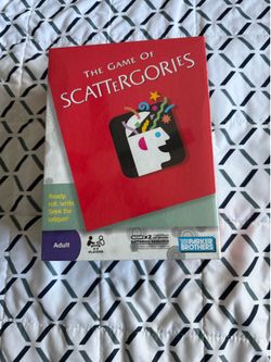 Scattergories game new in shrink