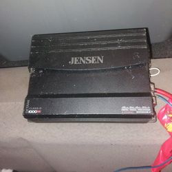 Jensen 1000 Wattt  4 Channel Amp  Blue Tooth Control Settings With  Phone 