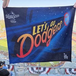 2025 LA Dodgers World Series Game 3 Rally Towel SGA 10/27/25, New