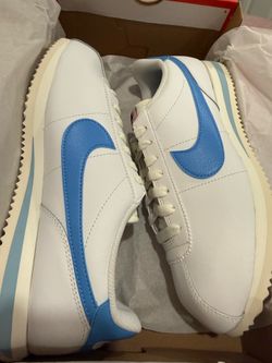 Nike Cortez women’s size 9 blue & white