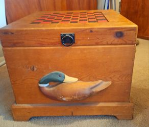 French Duck Decoy END Table