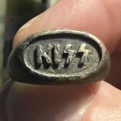 KISS, THE BAND RING STERLING SILVER