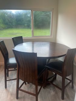 Dining table with chairs