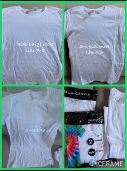 Tie dye T. Shirts
