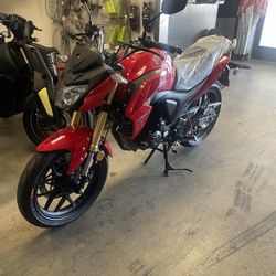 KP200 Lifan Street Bike 6 Speed Water Cooled At Turbopowersports Com Financing As 3.9 APR 60 Months