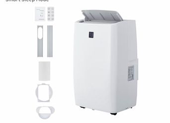 New  Garvee Portable Air Conditioner 12000 Btu, Remote Control AC for Room Up to 450 Sq. Ft, 3 IN 1 AC Unit, Dehumidifier & Fan with Digital Display
