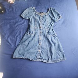 Light Jean Dress Size 5