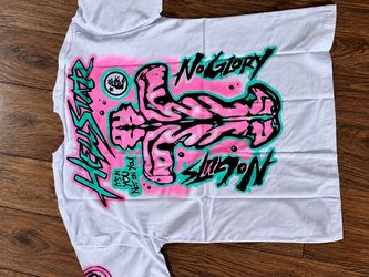 Hellstar No Glory Sling On Graphic T-Shirt