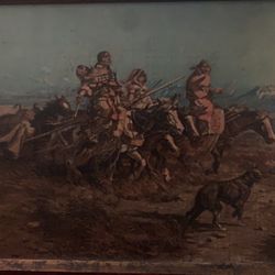 Charles Marion Russell Oil Painting