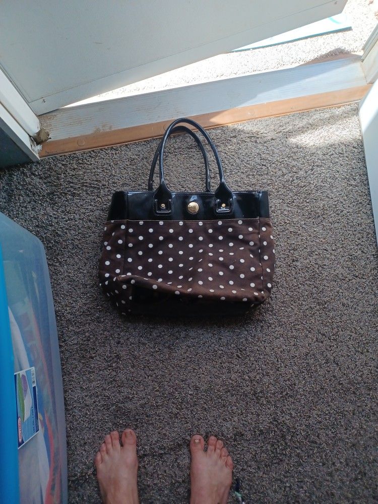 Tommy HILFIGER Polka Dot Purse