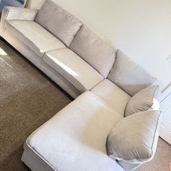 Beige Sectional sofa 