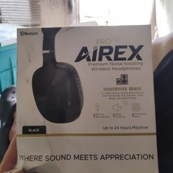 Pro Airex Wireless Headphones Up To 24 Hours Playtime