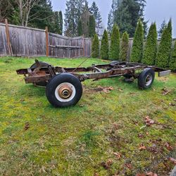 1970 F250 rolling chassis