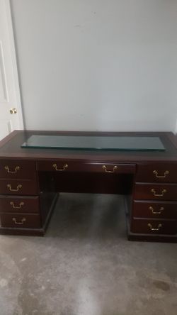 Full Office Desk Setup