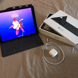 12.9” iPad ProWith Smart Keyboard And Back Cover, Wi-Fi And Cellular