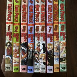 One Piece, Chainsaw man and Jujitsu Kasien Manga