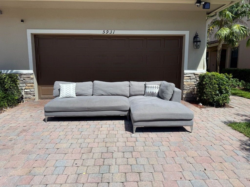 Wayfair Sectional Grey