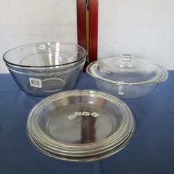 Anchoring Hocking and Pyrex Glassware