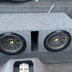 2 kicker comp c 10’s with crunch DRA1150.2  qbomb box