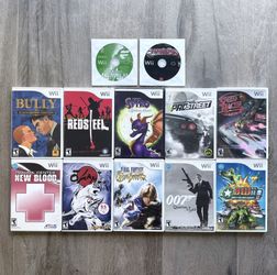 Nintendo Wii Games 