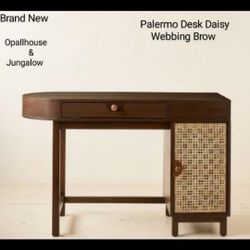 Brand New Palermo Desk Daisy Webbing Brow Opallhouse Designed Jungalow 