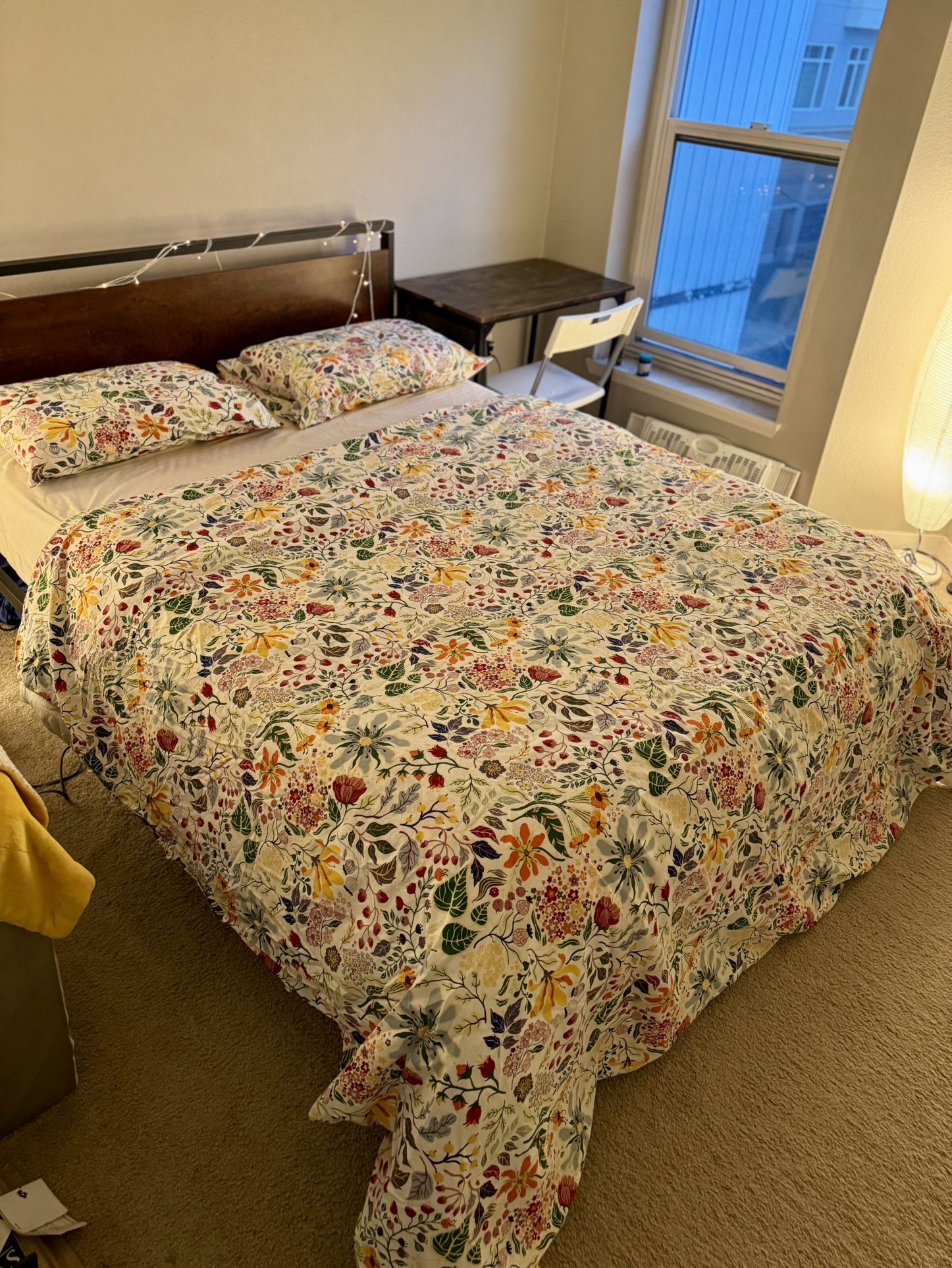 Buffy Cloud Comforter with IKEA Duvet Cover (Queen)