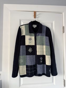 Blue Winter Sweater