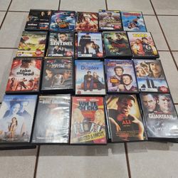 Over 100 DVDs