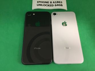 Apple iPhone 8 Unlocked 64GB  Red, Silver, Black