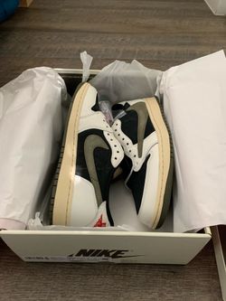 Jordan 1 Retro Low OG SP Travis Scott Olive W11/M9.5