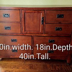 Solid Wood Dresser