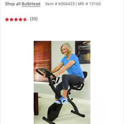 Slim Cycle Exercise Bike