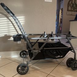 Joovy Twin Roo + Stroller With Car Seat Adapters