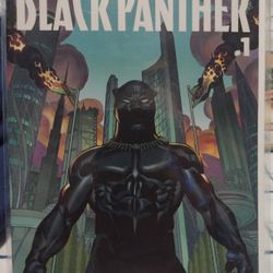 🗝️Black Panther #1 06/2016 VF- 1st Ta-Nehisi Coates, Brian Stelfreeze MARVEL 