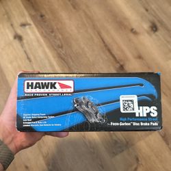 Disc Brake Pad Set-Base Hawk Perf HB639F.645