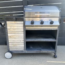 Cadac Meridian 3 Woody Gas BBQ Grill