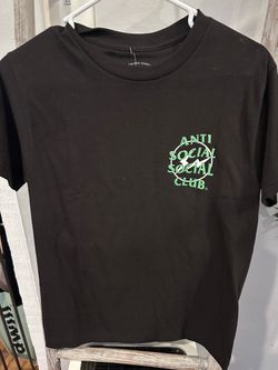 NWT Anti Social Social Club Black Graphic T-Shirt