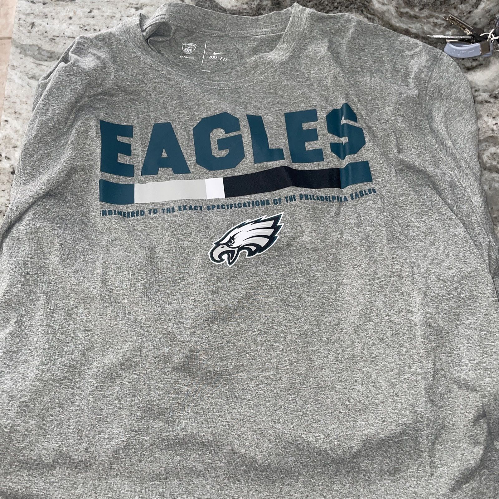 Dri fit eagles shirt top