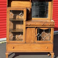 Antique Curio Cabinet 