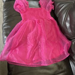Hot Pink Dress