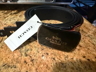 Coach belt, mens, brand new,
