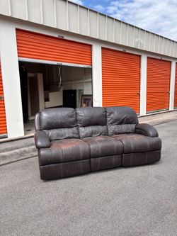 FREE DELIVERY- Power recliner sofa