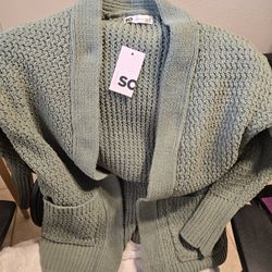 Light Green Cardigan