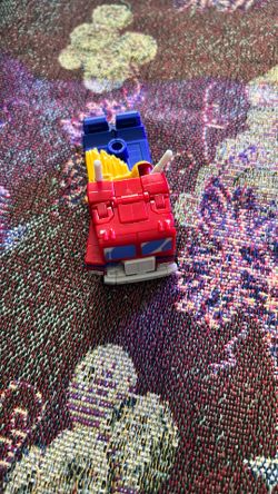 Optimus prime transformer toy