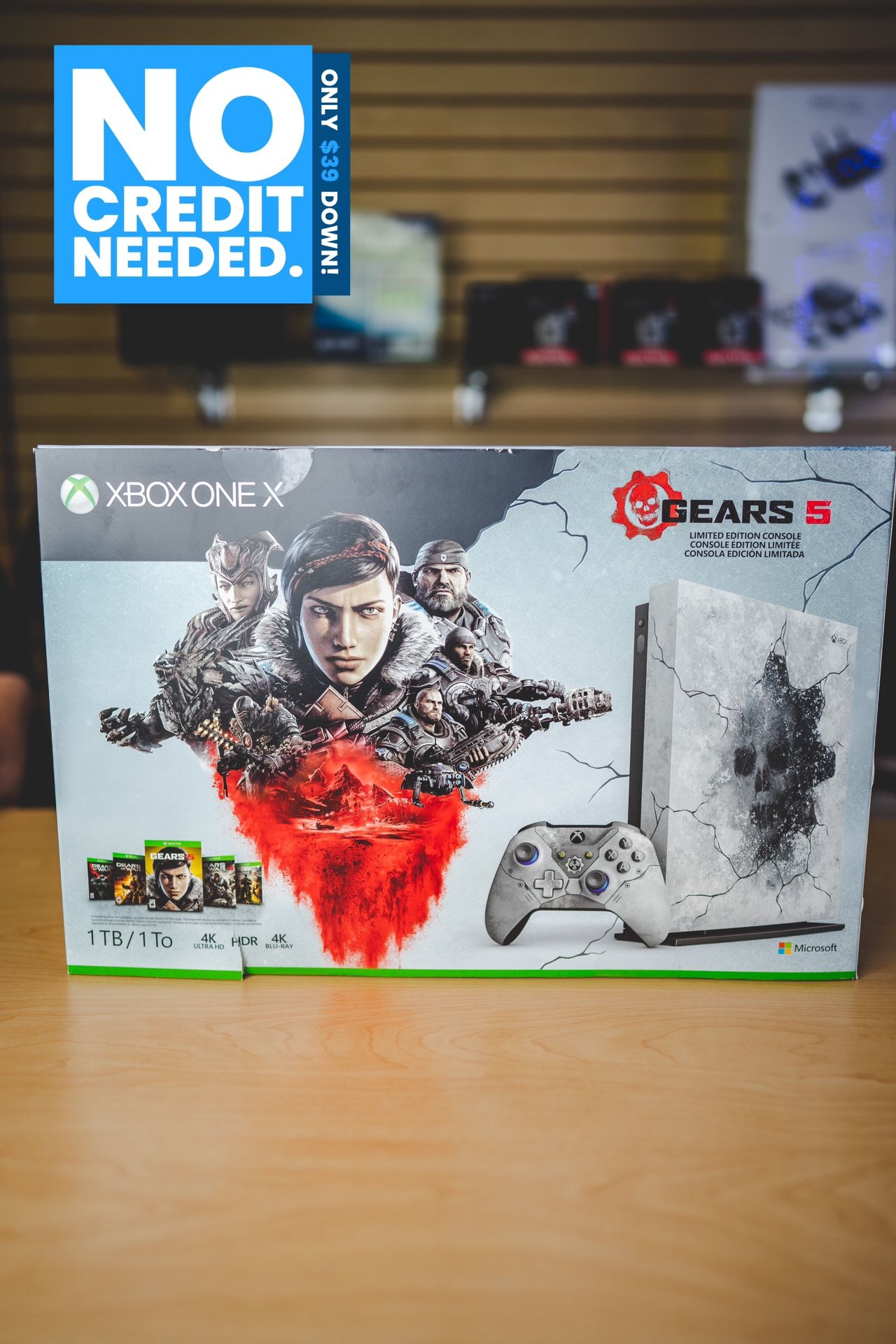 Brand New Xbox one x bundle! (Only $39 Down!)