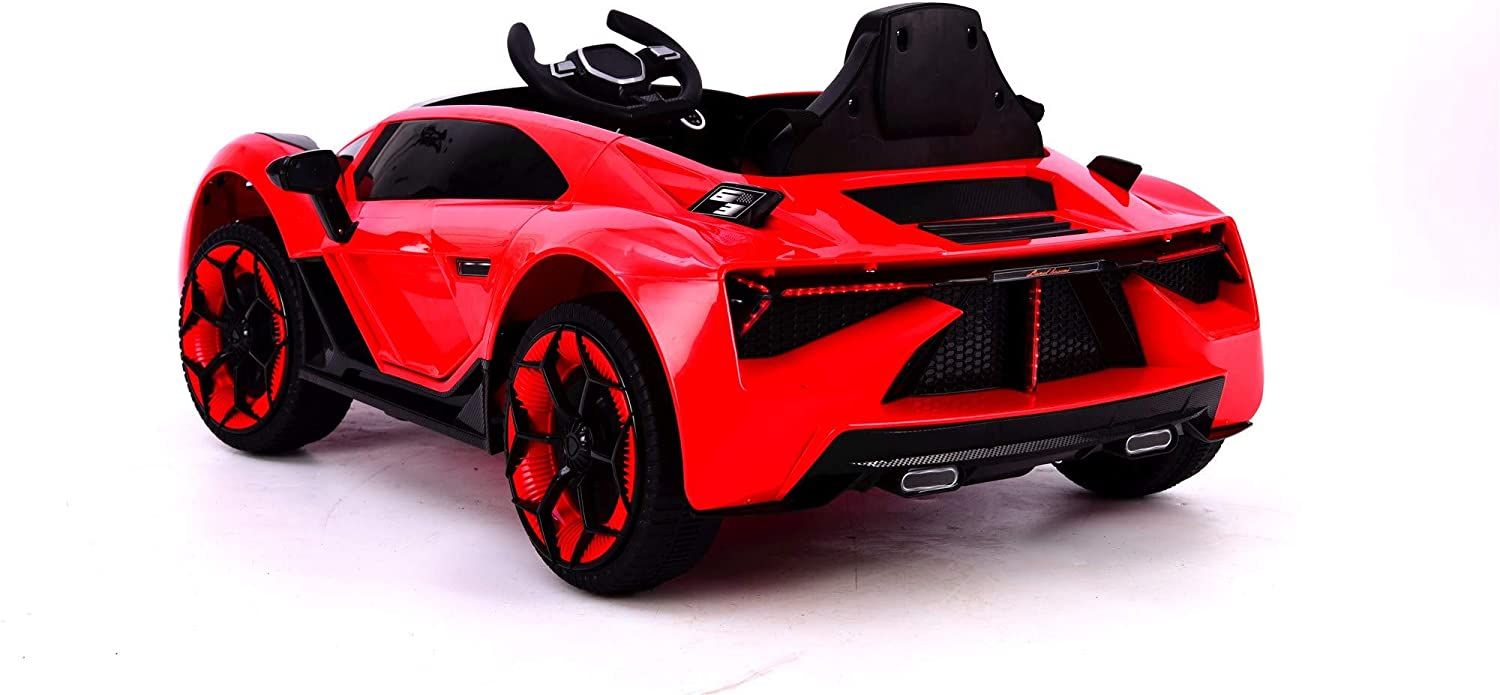 NEW KIDS LAMBO STYLE RIDE ON WITH REMOTE CONTROL MUSIC