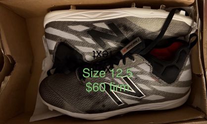 New Size 12.5  New Balance Baseball Cleats $60 