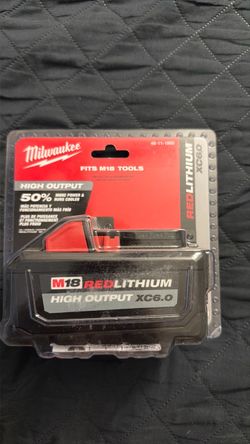 Milwaukee M18 RedLithium High Output XC6.0