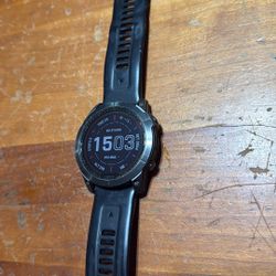 Garmin Fenix 7X Sapphire Solar – Great Condition