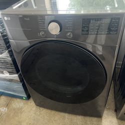 LG 7.4 Cu. Ft. Vented SMART Stackable Gas Dryer model #DLGX4001B